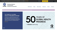 Desktop Screenshot of ifpma.org