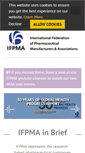 Mobile Screenshot of ifpma.org